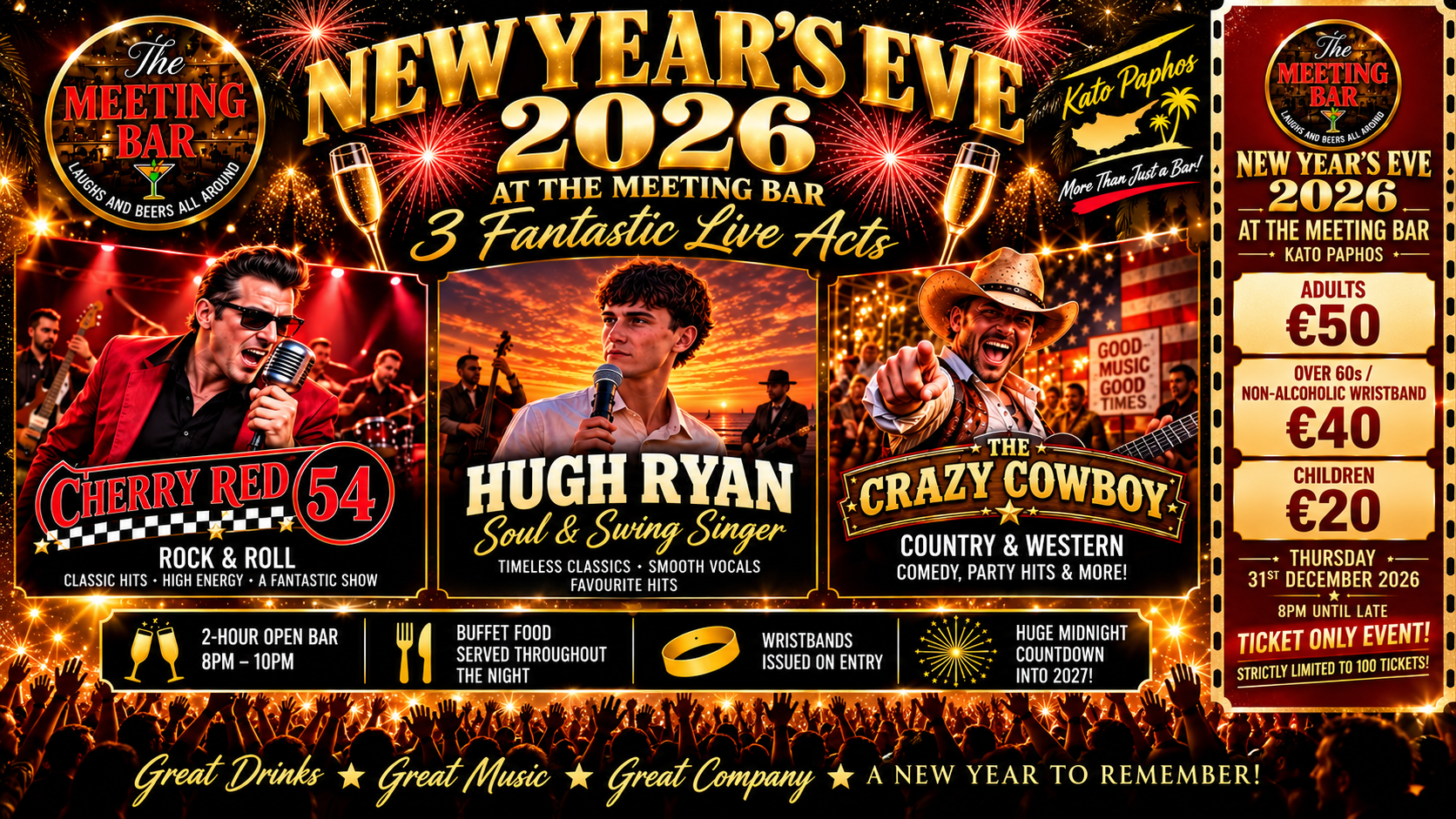 New Year's Eve 2026 poster