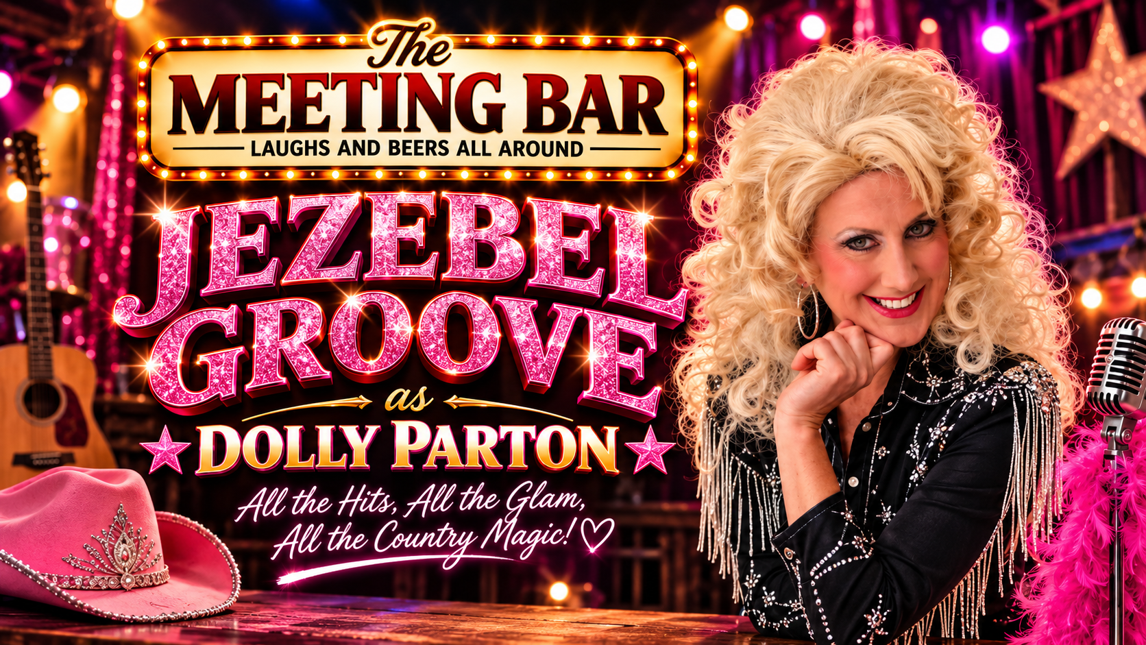 Jezebel Groove as Dolly Parton poster