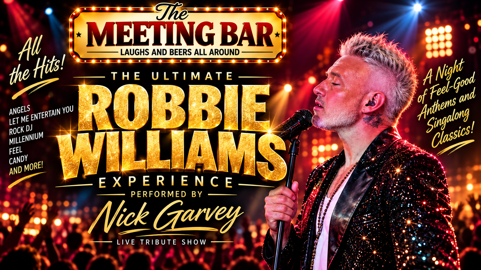 The Ultimate Robbie Williams Experience poster